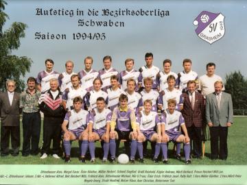 1994-95 Aufstieg Bezirksoberliga