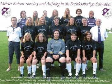 2002-03 Damen Aufstieg Bezirksoberliga